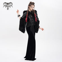Load image into Gallery viewer, SKT238 Punk Velvet Snake Print Fishtail Long Dress