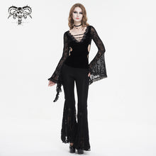 Load image into Gallery viewer, TT258 Hanfu sleeve V-neck waisted women's T-shirt