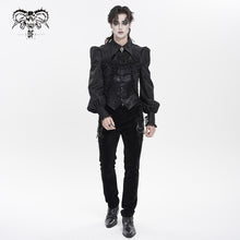 Load image into Gallery viewer, SHT15301 Faux Two-Piece Paisley Gothic Shirt