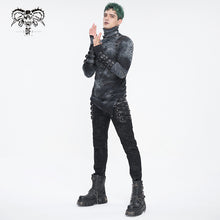 Load image into Gallery viewer, PT228 Punk side buckles men's trousers