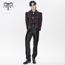 Load image into Gallery viewer, AS291 Gothic Glossy Jacquard Cross Belt