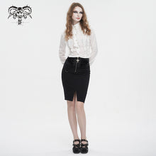 Load image into Gallery viewer, SKT179 One step skirt with center front slit