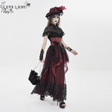 Load image into Gallery viewer, EAS04101 Black Bat-Wing-Opening Velvet Handbag