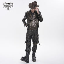 Load image into Gallery viewer, CT285 Punk-Style Faux Leather Short Jacket