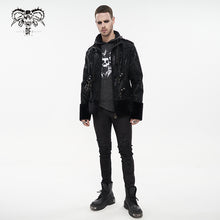 Load image into Gallery viewer, CT188 Punk short plush jacket
