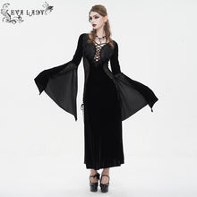 Load image into Gallery viewer, ESKT041 Deep V strappy halterneck dress