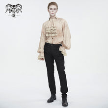 Load image into Gallery viewer, SHT112 tie-dye jacquard detachable tie shirt