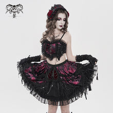 Load image into Gallery viewer, AS27603 Lolita Rose Flower Headband with Veil