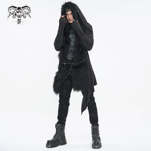 Load image into Gallery viewer, CT21801 Dark punk hooded knitted men's jacket