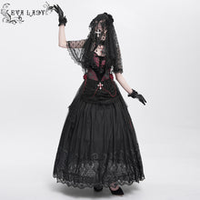 Load image into Gallery viewer, EAS023 Seven Roses Diamond mesh Veil