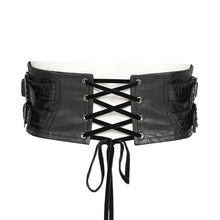 Load image into Gallery viewer, EAS044 Gothic-Patterned Leather belt