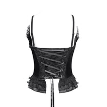 Load image into Gallery viewer, ECST01001 Gothic snake-print suede bodycon