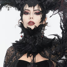 Load image into Gallery viewer, AS178 Gothic Feather Collar