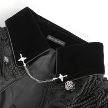 Load image into Gallery viewer, CT221 Gothic jacquard swallowtail short men's jacket