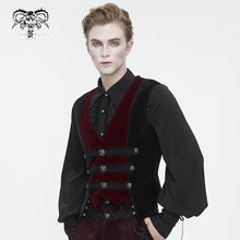 Load image into Gallery viewer, WT07902 Gothic velvet striped men's vest