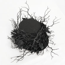 Load image into Gallery viewer, AS283 Gothic Twig and Rose Mini Top Hat