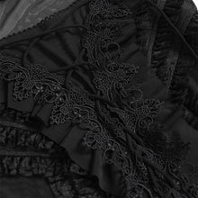Load image into Gallery viewer, ETT04501 3D Floral Knit Gothic T-Shirt