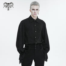 Load image into Gallery viewer, SHT08301 daily Gothic Lantern Sleeve Shirt