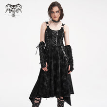 Load image into Gallery viewer, SKT209 Punk Mist Velvet Dress