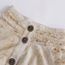 Load image into Gallery viewer, SHT11402 Steampunk Distressed Women Long Sleeve Shirt