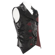 Load image into Gallery viewer, WT07801 Gothic embroidered contrasting colors vest