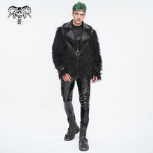 Load image into Gallery viewer, CT220 Punk long hair men's short coat