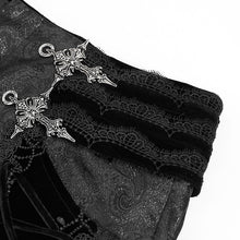 Load image into Gallery viewer, PT29801 Gothic Non-Stretch Patterned Leather Trousers