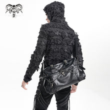 Load image into Gallery viewer, AS207 punk Ghost head spikes decorated handbag crossbody leather bag