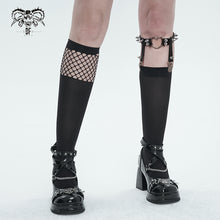 Load image into Gallery viewer, AS155 Heart Shape Ring Elastic Band Asymmetric Socks