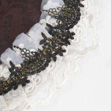 Load image into Gallery viewer, AS181 Lace peacock feather triangle pirate hat