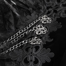 Load image into Gallery viewer, ECT015 Gothic Feather Ultra Short Women's Dress Jacket