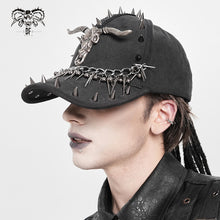 Load image into Gallery viewer, AS263 Punk horn decorated baseball cap