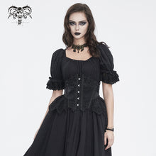 Load image into Gallery viewer, AS179 Gothic pattern leather lace corset