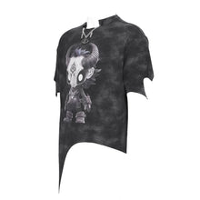Load image into Gallery viewer, TT304 Evil Shadow Doll Print T-shirt