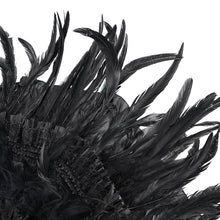 Load image into Gallery viewer, EAS036 Gothic long feather small umbrella