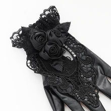 Load image into Gallery viewer, EGE004 Four-sided stretch embossed short leather gloves