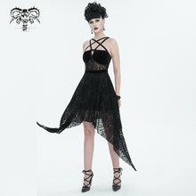 Load image into Gallery viewer, SKT165 Pentagram Velvet Dress