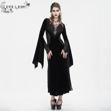 Load image into Gallery viewer, ESKT041 Deep V strappy halterneck dress