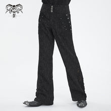 Load image into Gallery viewer, PT249 Gothic jacquard flared trousers
