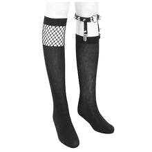 Load image into Gallery viewer, AS155 Heart Shape Ring Elastic Band Asymmetric Socks