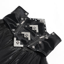 Load image into Gallery viewer, SKT247 One piece belt and Mesh Cyberpunk-Style tutu Skirt