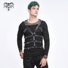 Load image into Gallery viewer, AS176 punk metallic men body harness