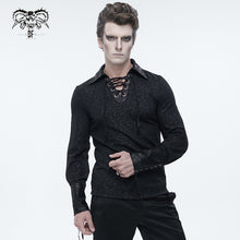 Load image into Gallery viewer, SHT089 Rubberized pattern knitted pullover shirt