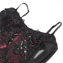 Load image into Gallery viewer, SKT243 Center front floral suspender dress