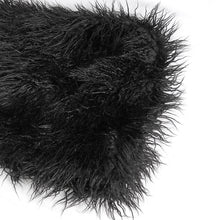 Load image into Gallery viewer, AS171 Dark wool hooded scarf