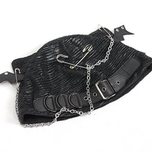 Load image into Gallery viewer, AS146 Computer wavy  pattern cat ear hat with chain