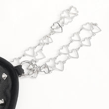 Load image into Gallery viewer, SKT201 Distressed knitted rhombus mesh heart-shaped suspender dress