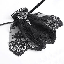 Load image into Gallery viewer, AS184 diamond tassels Men lace bow tie