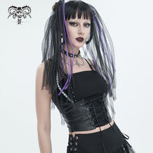 Load image into Gallery viewer, TT240 Knitted punk strapless T-shirt
