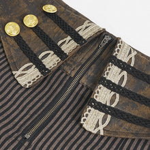 Load image into Gallery viewer, PT246 High waist turn-down men's leg-of-mutton pants